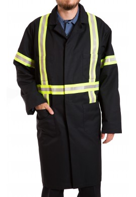 Mechanic's Hi Vis Shop Coat